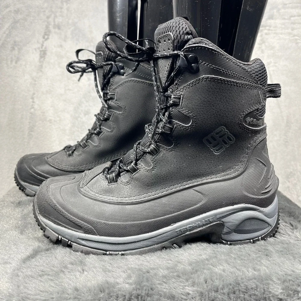 Columbia Bugaboot Plus III Mens 8 Black Waterproof 200g Insulation‎ BM1572-010